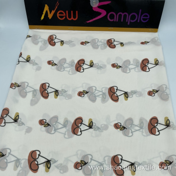 Cartoon Pattern 100% Polyester Chiffon Textile